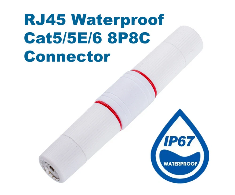 Vodotesná RJ45 spojka IP67 (4137)