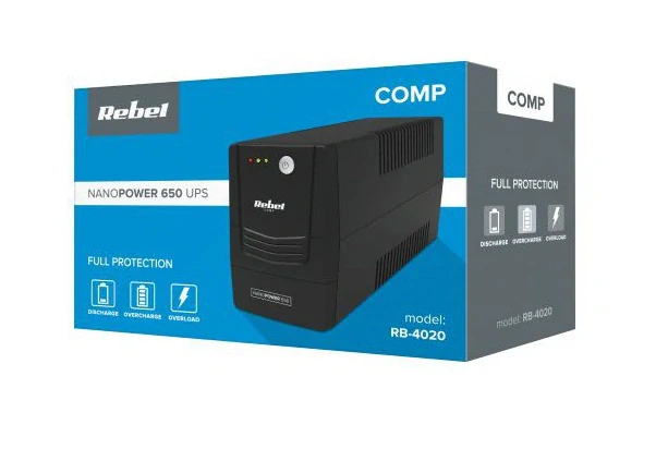 UPS 650 VA Nanopower REBEL COMP (4150)