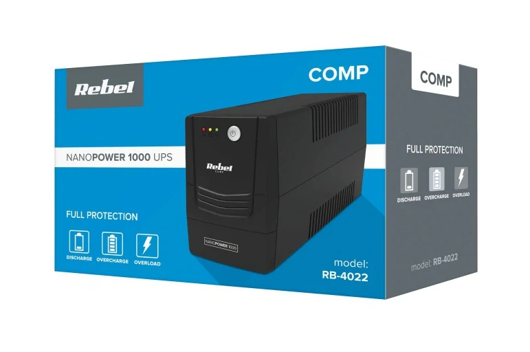 UPS 1000 VA Nanopower REBEL COMP (4151)